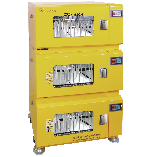 High Speed stackable incubator shaker ((Two motors & shaking platforms - Independent or simultaneous control))